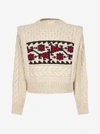 ISABEL MARANT ÉTOILE RIOJA INTARSIA-MOTIF WOOL SWEATER