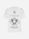 Gcds Napoli Cotton T-shirt In White