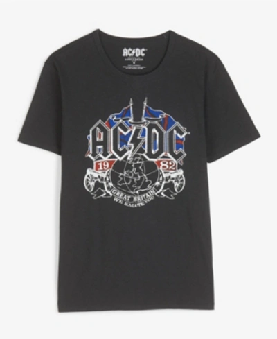 Lucky Brand Men's Ac/dc Uk Tour T-shirt In Jet Black