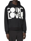 VALENTINO GOOD LOVER SWEATSHIRT BLACK,11530232