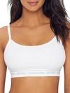 Calvin Klein Ck One Cotton Bralette In White