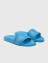 Versace Medusa-head Open-toe Slides In Ceruleo