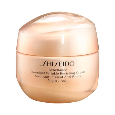 Shiseido Benefiance Overnight Wrinkle Resisting Cream, 1.7-oz.