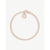 THOMAS SABO 18CT ROSE-GOLD PLATED CHARM BRACELET,633-10140-X024341540