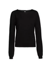 Rick Owens Women's Biker New Wool Knit Sweater In Black