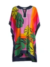 Trina Turk Theodora Printed Silk Dress In Multi
