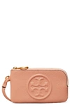 TORY BURCH PERRY BOMBE LEATHER CARD CASE,73531