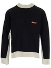 Ambush Man Sweatshirt Midnight Blue Size 1 Cotton, Acrylic, Viscose