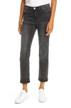Frame Le Nouveau Straight-leg Jeans In Mardel Dip