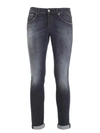 DONDUP RITCHIE JEANS IN FADED BLACK