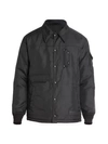 Givenchy Chain Reversible Nylon Jacket In Black