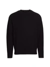 Z Zegna Merino Wool Chunky Knit Sweater In Black