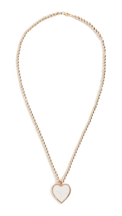 Alexa Leigh Unconditional Love Necklace In Gold