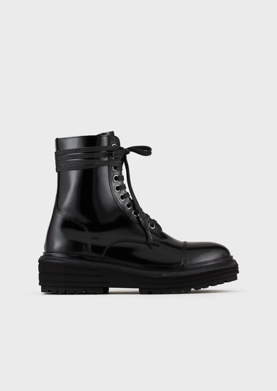 Emporio Armani Boots - Item 11944593 In Black