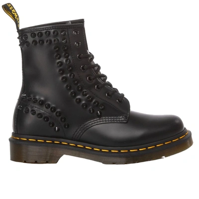 Dr. Martens' Women's  Black Leather Ankle Boots