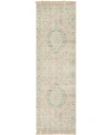 Surya Zainab Zai-2313 Sage 2'6" X 8' Runner Area Rug In Sage