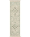 Surya Zainab Zai-2303 Sage 2'6" X 8' Runner Area Rug In Sage