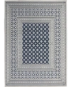 Nourison Key Largo Klg02 Blue 7'10" X 9'10" Outdoor Area Rug In Blue