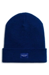 Rag & Bone Addison Merino Wool Beanie In Blue