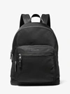 Michael Kors Hudson Nylon Backpack In Black