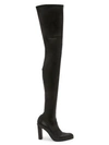 ALEXANDER MCQUEEN Over-The-Knee Leather Boots