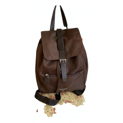 Pre-owned Prada Brown Backpack