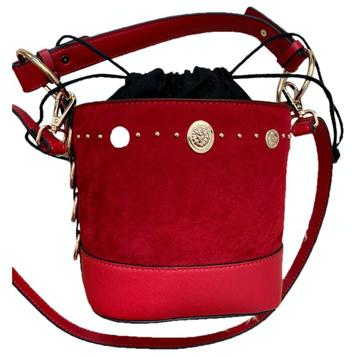 topshop red handbag