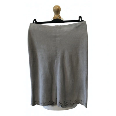 Pre-owned Joseph Mid-length Skirt In Grey