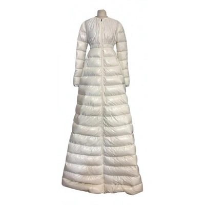 Pre-owned Moncler Genius Moncler N°1 Pierpaolo Piccioli White Dress