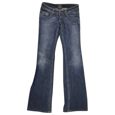 Pre-owned Jean Paul Gaultier Blue Cotton Jeans