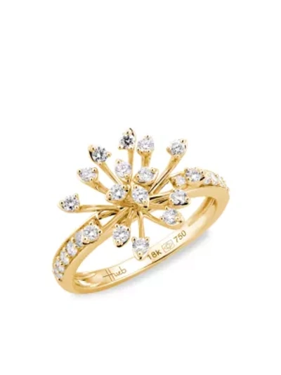 Hueb Luminus 18k Yellow Gold & Diamond Ring