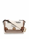 BURBERRY BURBERRY WOMEN'S WHITE COTTON SHOULDER BAG,8030249 UNI
