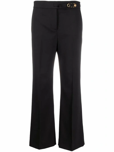 Versace Women's  Black Wool Pants