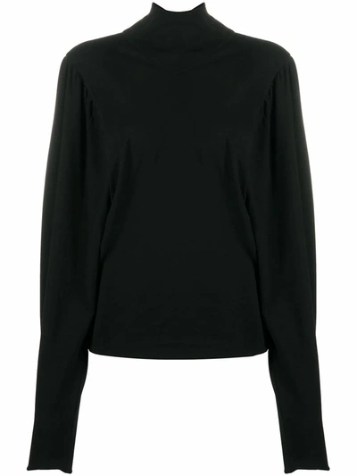 Lemaire Women's Black Cotton Sweater
