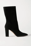 AQUAZZURA SKYLER SUEDE BOOTS