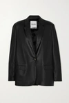 ATTICO LEATHER BLAZER