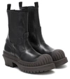 ACNE STUDIOS LEATHER ANKLE BOOTS,P00488421