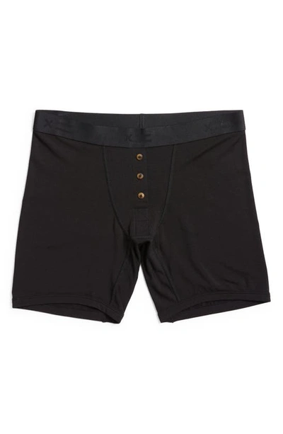 Tomboyx 6-inch Fly Boxer Briefs In Black