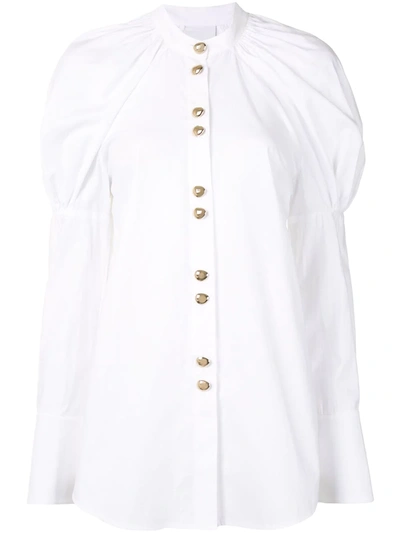Acler Culiford Long-sleeved Shirt In White