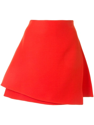 Pre-owned Dior  A-line Skirt In Orange