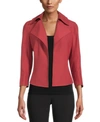 ANNE KLEIN WIDE-COLLAR JACKET