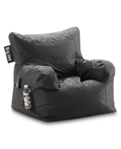 Furniture Big Joe Bea Dorm Bean Bag Chair In Stretch Limo Black