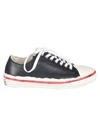 Marni Panelled Painted-logo Sneakers