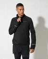 Superdry Sport Run Lightweight Wind Shell Jacket In Black
