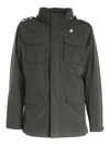 K-WAY K-WAY MANFIELD RIPSTOP MARMOTTA JACKET IN GREEN