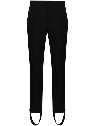 Wardrobe.nyc X Browns 50 Stirrup-cuff Tailored Trousers In Black
