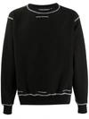 UNITED STANDARD CONTRAST STITCHING SWEATSHIRT