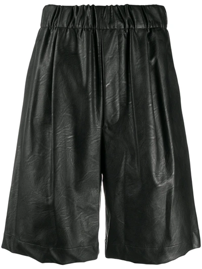 Jejia High-rise Bermuda Shorts In Black