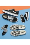 Vans Babies' Slip-on Crib Shoe In Black/ True White