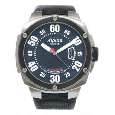 Pre-owned Alpina Avalanche Regulator Watch In Black